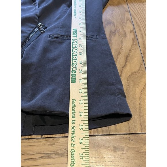 GoSilk Go Silk Women's Size 6 Moto Jacket Zip Up Pockets & Sleeves Mob Wife - Picture 4 of 16